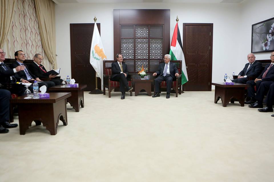 الرئيس الفلسطيني والرئيس القبرصي 4