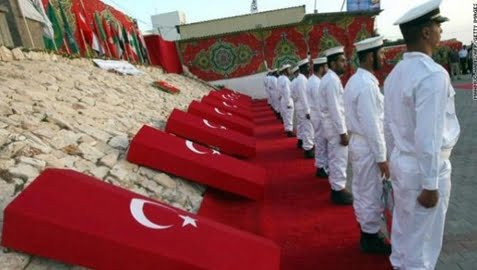 اتفاق اسرائيلي تركي يقضي بتعويض أبناء عائلات القتلى في حادث مرمرة