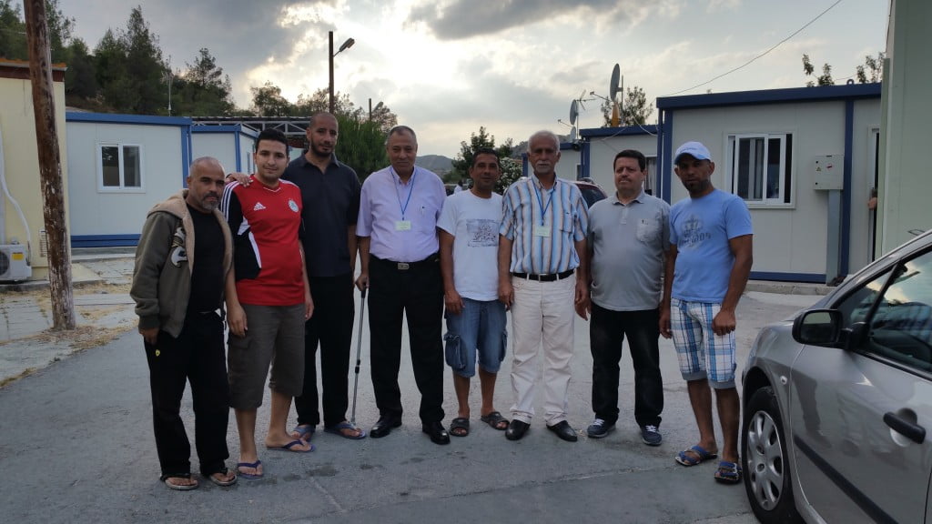 بالصور : حملة تدشين تبرع لمخيم كوفينو في لارنكا