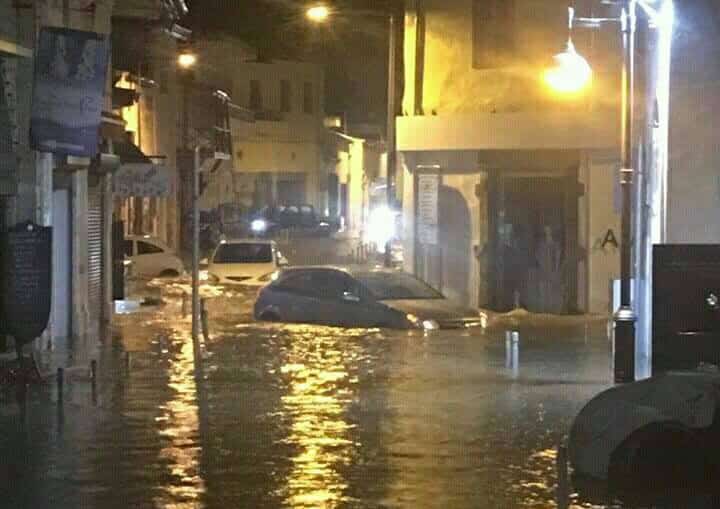 قبرص: ليماسول تكلفة العديد من أضرار المطر بعد الطوفان بين عشية وضحاها