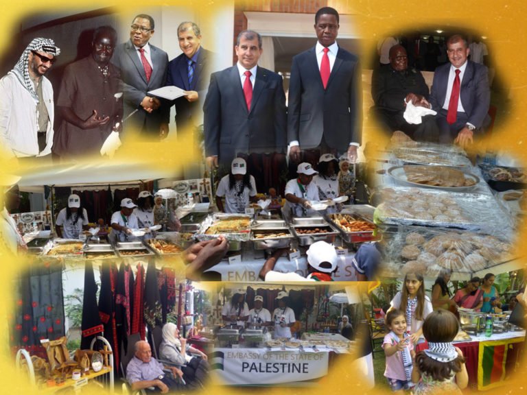 زامبيا : مشاركة فلسطينية مميزة في المعرض الدولي للثقافة والطعام