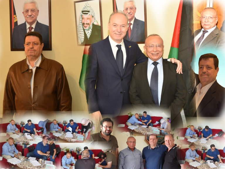 بمناسبة عيد الفطر المبارك تم توزيع منحة السيد الرئيس محمود عباس على ابناء الجالية الفلسطينية في قبرص
