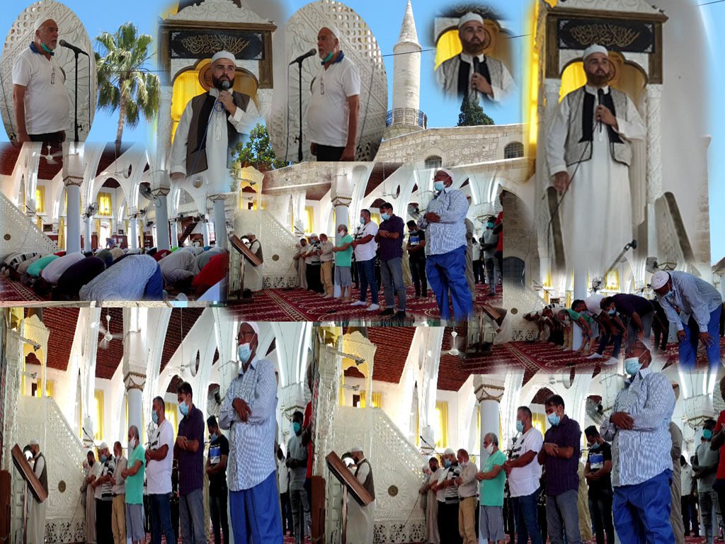 قبرص: خطبة وصلاة الجمعة من جامع لارنكا الكبير اداها الشيح الفاضل أبو القاسم الهادي القماطي يوم الجمعة الموافق 09 / 10 / 2020 والموافق 20 صفر 1442هـ (بالصور والفيديو)