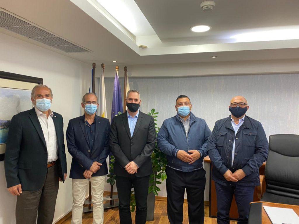 Συνάντηση Αντιπροσώπων του “ΚΥΠΡΟΣ – ΠΑΛΑΙΣΤΙΝΗ ΣΥΝΔΕΣΜΟΣ ΦΙΛΙΑΣ” με τον πρόεδρο του ΔΗΚΟ κ. Νικόλας Παπαδόπουλος