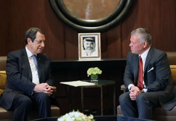 قبرص تقف إلى جانب ملك الأردن عبد الله الثاني بعد مؤامرة لزعزعة استقرار البلاد