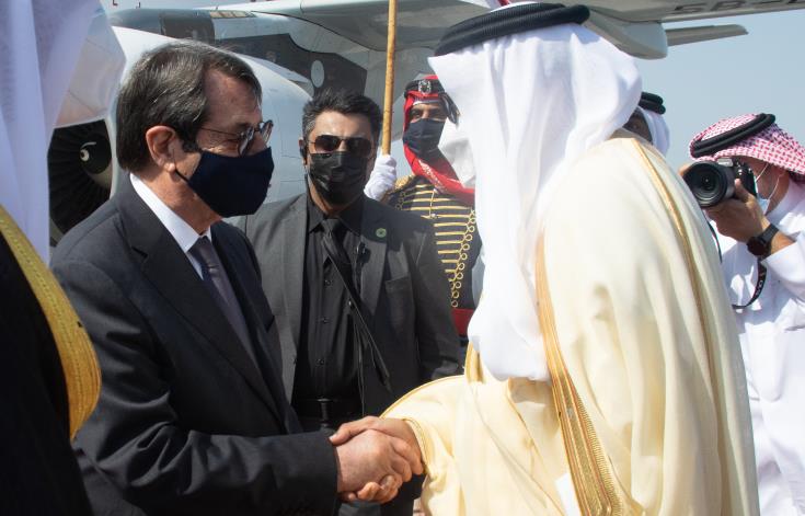 الرئيس أناستاسياديس يزور مجلس التنمية الاقتصادية في البحرين
