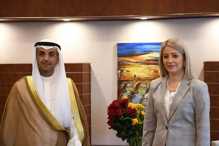 رئيسة مجلس النواب والأمين العام لمجلس التعاون لدول الخليج العربية يتفقان بأن الحوار هو السبيل الوحيد لحل الخلافات