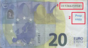 تحذر الشرطة من تداول اليورو المزيف (صور)