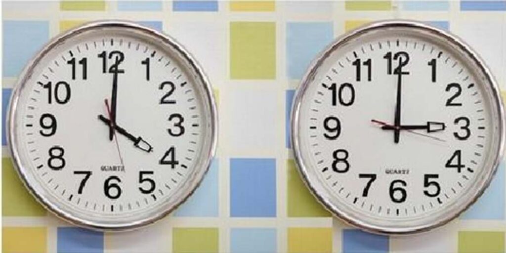 تعود الساعات يوم الأحد 30 أكتوبر