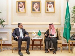 وزير الخارجية في السعودية في زيارة عمل