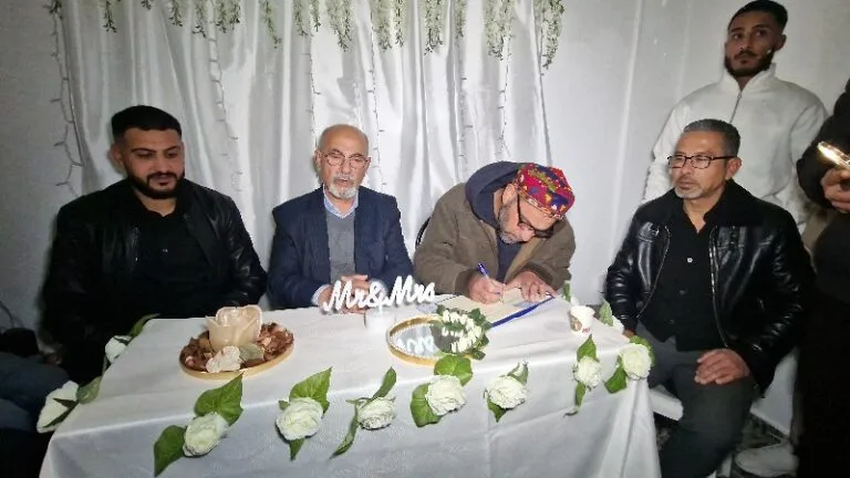 خطوبة وعقد قرآن الشاب عبد الله محمد عارف النواصرة على كريمة الأخ احمد عبد اللطيف احمد أبو أشرف (بالصور والفيديو)