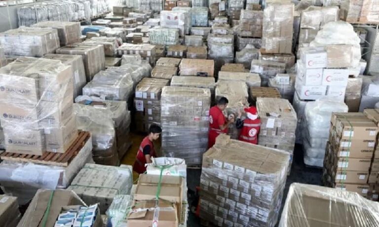 قبرص والإمارات تؤكدان التزامهما بإغاثة المدنيين الفلسطينيين