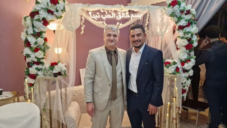 قبرص:بقلوب يملؤها الفرح والسرور، وبمشاعر تفيض أملاً وتفاؤلاً، نعلن عن خطوبة وعقد قران الشاب ابراهيم احمد موسى مطرعلى كريمة الاخ سامر راشد الشيخ