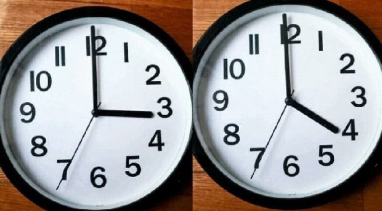 سيتم تأخير الساعة ساعة واحدة يوم الأحد 26 أكتوبر.