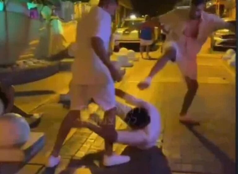 فيديو: اشتباك عنيف بين الإسرائيليين والمؤيدين للفلسطينيين في بافوس