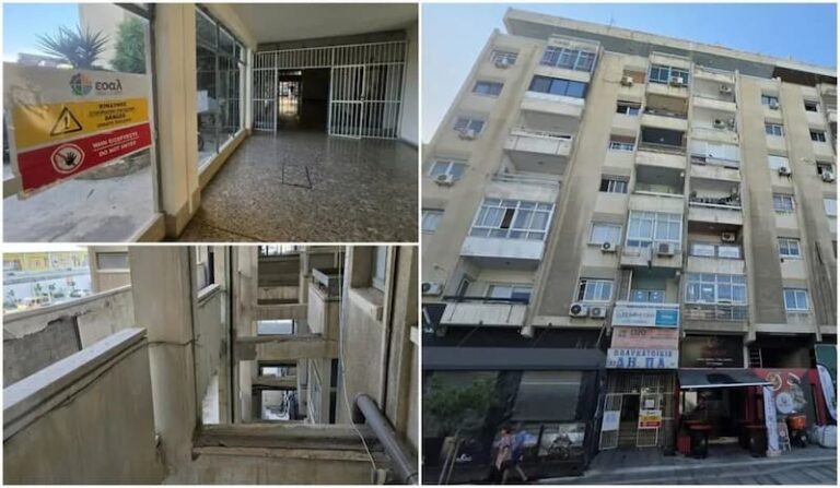 تأجل إخلاء منطقة لارنكا DIPA بعد أن عيّن السكان مهندسًا وبدأوا أعمال الإصلاح.