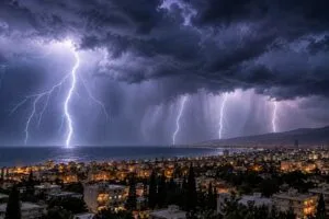 من المتوقع أن تضرب عواصف قوية قبرص في الأيام المقبلة